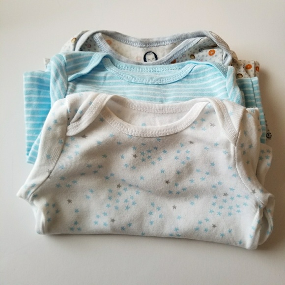 Circo Pajamas Set Of 3 Baby Long Pajama Gowns With Hand Mitts